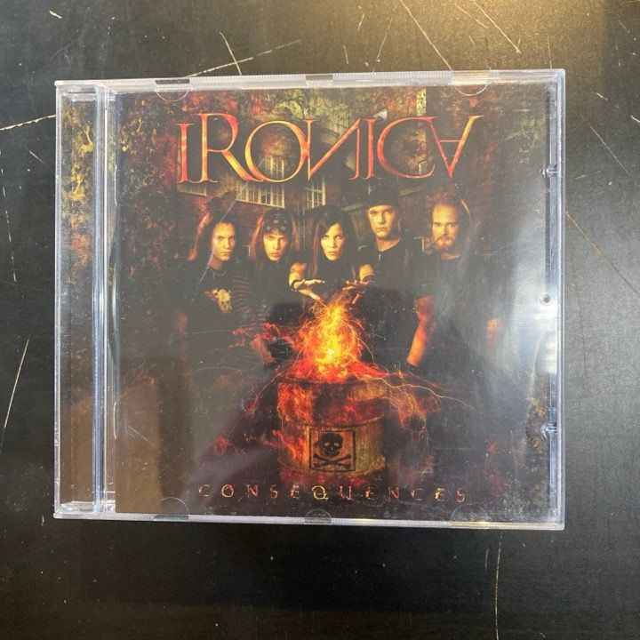 Ironica - Consequences CD (VG+/VG+) -heavy metal-